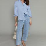 Silvia Woven Button Up Shirt