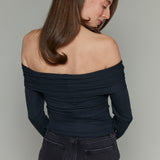 Taya Off The Shoulder Knit Top