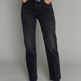 Chloe Super High Rise Straight Jeans - Stormy