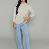 Rosemary Brushed Knit Sweater