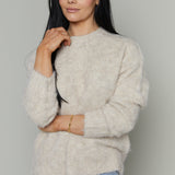 Rosemary Brushed Knit Sweater