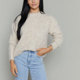 Rosemary Brushed Knit Sweater