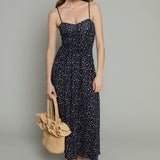 Maddie Ditsy Floral Maxi Dress