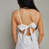 Nettie Embroidered Maxi Sundress