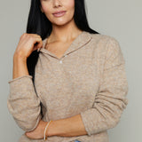 Ramsey Henley Pullover Sweater - Mocha