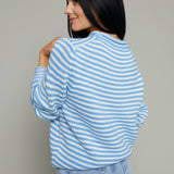 Arlet Striped Knit Sweater