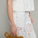 Leslie Lace Patchwork Pants