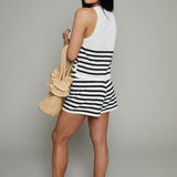 Eden Textured Striped Knit Short