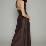 Justice Smocked Halter Maxi Dress