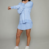 Mattie Pleated Active Mini Skirt