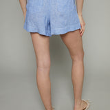 Dillon Lounge Striped Linen Short