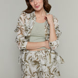 Sonja Printed Button Down