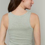 Serena Classic Slub Scoop Tank