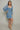 Monica Blue Floral Mini Dress