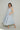 Alessa Embroidered Flutter Sleeve Midi Dress