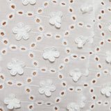 Axel Textured Floral Scalloped Top