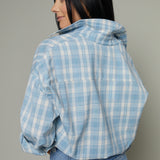 Bowie Cropped Plaid Shirt