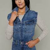 Nahla Sleeveless Barrel Leg Jumpsuit - Fairview