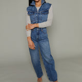 Nahla Sleeveless Barrel Leg Jumpsuit - Fairview