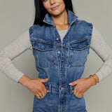 Nahla Sleeveless Barrel Leg Jumpsuit - Fairview