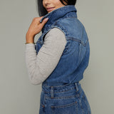 Nahla Sleeveless Barrel Leg Jumpsuit - Fairview