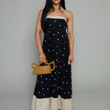Yasmin Polka Dot Maxi Dress