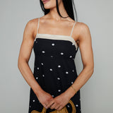 Yasmin Polka Dot Maxi Dress