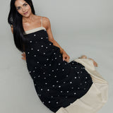 Yasmin Polka Dot Maxi Dress