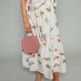 Ada Floral Tiered Midi Skirt