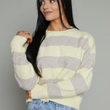 Courtney Thick Striped Sweater