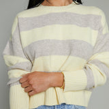 Courtney Thick Striped Sweater