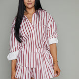 Karina Striped Skort