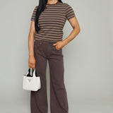 Jenna Low Slung Palazzo Jean - Bruna