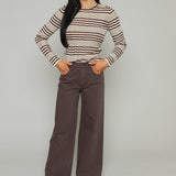 Jenna Low Slung Palazzo Jean - Bruna