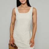 Annika Pin Striped Mini Dress