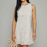 Rafa Eyelet Mini Dress