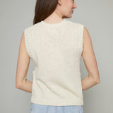 Jackie Button Up Sweater Vest