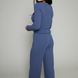 Flores Slub Ribbed Pant