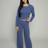 Flores Slub Ribbed Pant