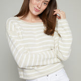 Sansa Striped Pullover Sweater