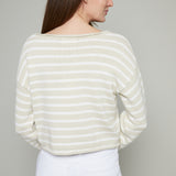 Sansa Striped Pullover Sweater