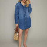 Margot Denim Shirt Dress