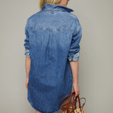 Margot Denim Shirt Dress
