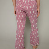Audrey Embroidered Gingham Pants