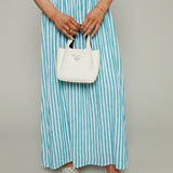 Keller Striped Linen Maxi Dress