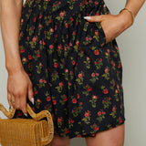 Ferris Floral Corset Mini Dress