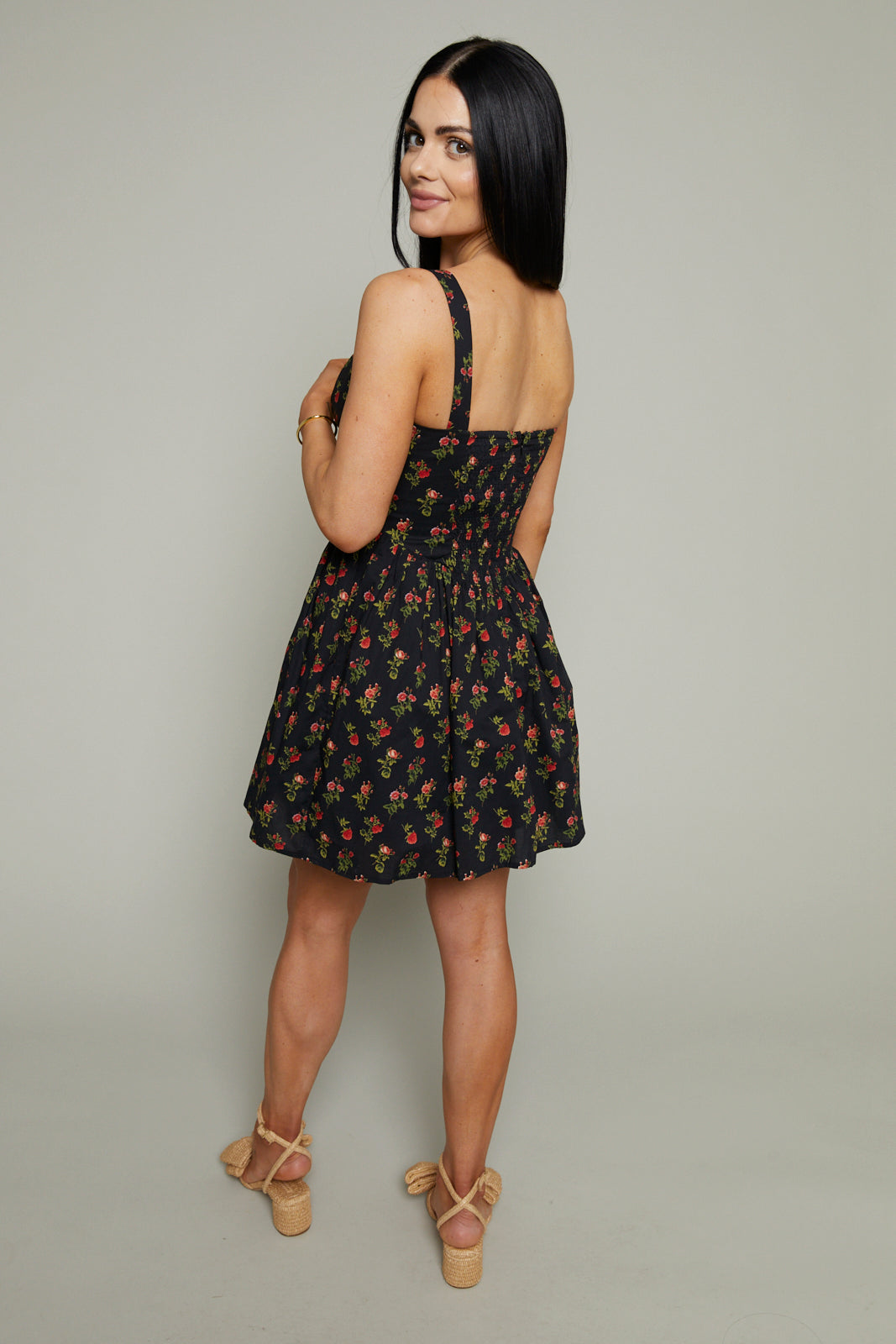 Ferris Floral Corset Mini Dress No. 14 Ferris Floral Corset Mini Dress No. 14