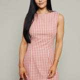 Priyanka Gingham Mini Dress