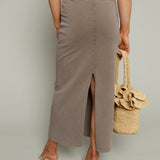 Jana Jersey Midi Skirt