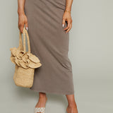 Jana Jersey Midi Skirt